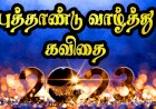 புத்தாண்டு பொதுப்பொலிவாய் மலரட்டும்..