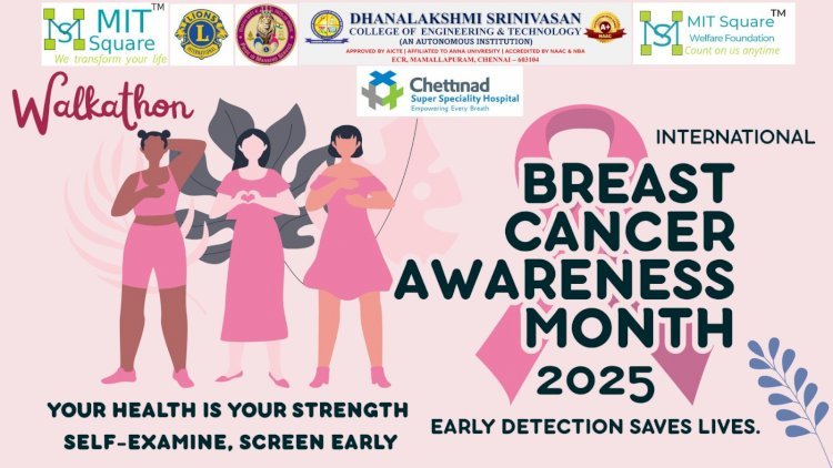 International Breast Cancer Awareness Walkathon 2025 – Spreading Hope and Health Awareness